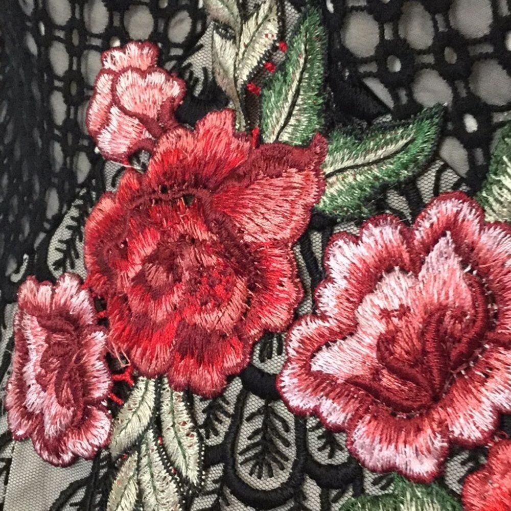 BASIX BLACK LABEL Floral Embroidered Sheer - Picture 4 of 14